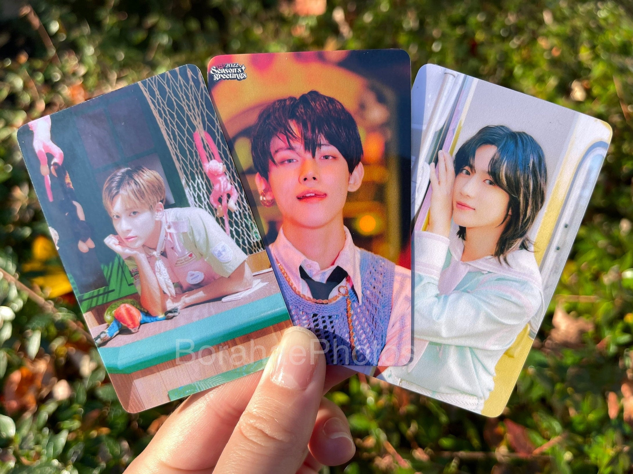 TXT Season's greetings 2022 ヨンジュン TXT YEONJUN season greetings 2022 Official Double side Photo