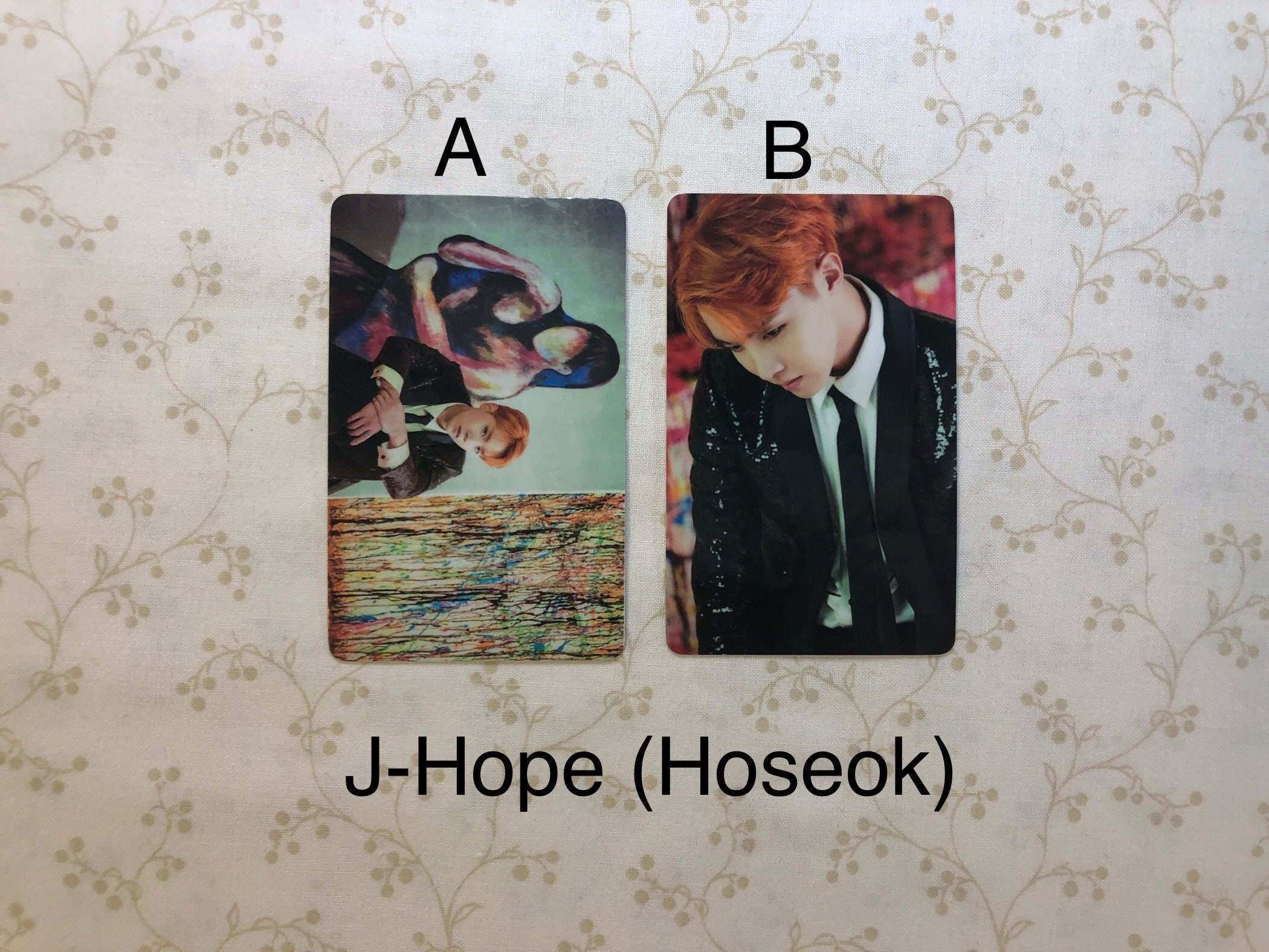 BTS WINGS Photocards Laminated Waterproof Etsy