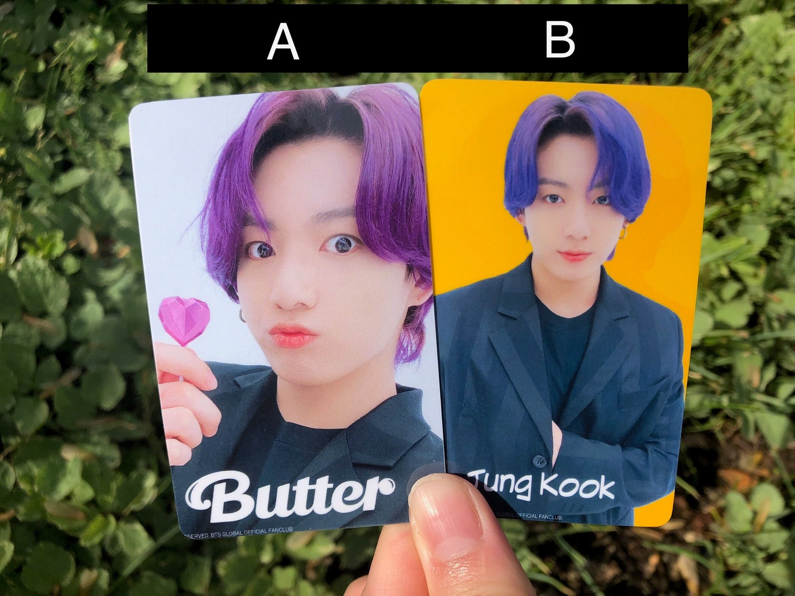 BTS Butter Photocards Laminated Waterproof RM Jin | Etsy