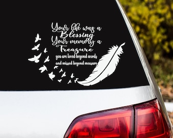 2x Swallow birds sticker car laptop Silhouette Vinyl Graphics From 75mm to 150mm 