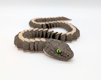 Articulated Snake Fidget – Realistic Reptile Design