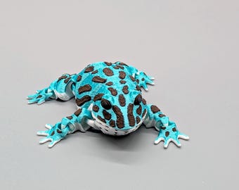 Articulated Pacman Toad Toy – Flexible Amphibian Figure – Licensed Design