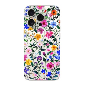Charming Flower Phone Cover - Delicate Case for Apple Samsung Google - Floral Print