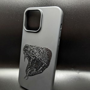 Chic Snake Print Design Phone Case - iPhone, Samsung, Google Pixel - Unique Cover