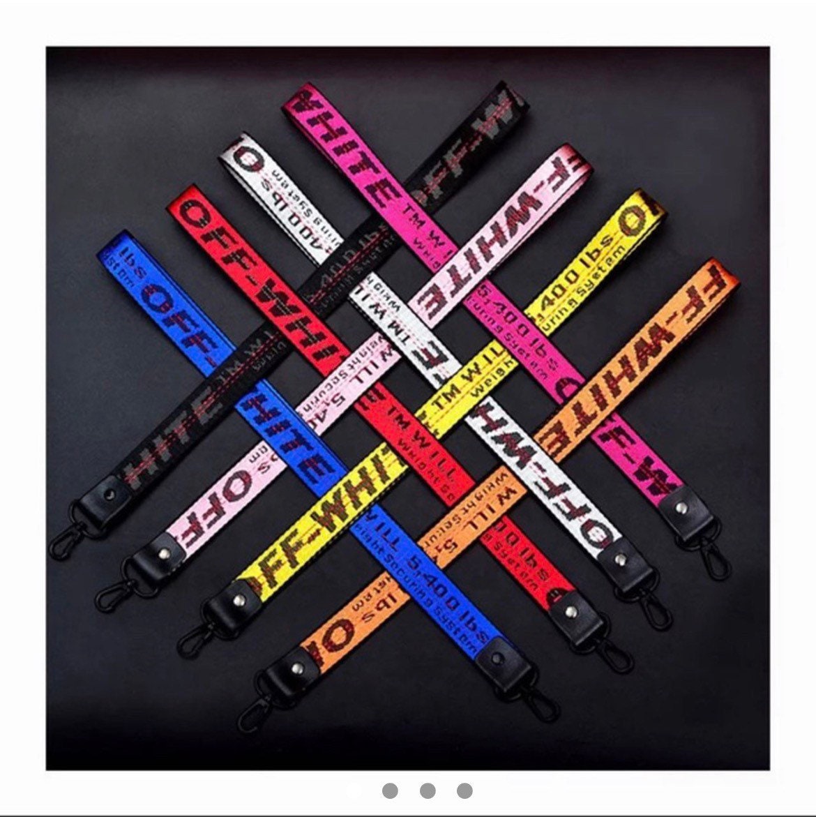 Off white inspired lanyards Etsy