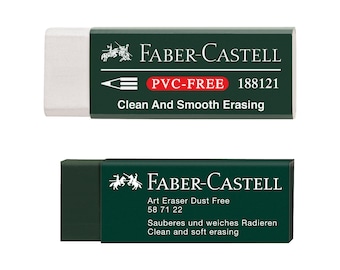 Eraser Bundle Pack of 2 by Faber-Castell