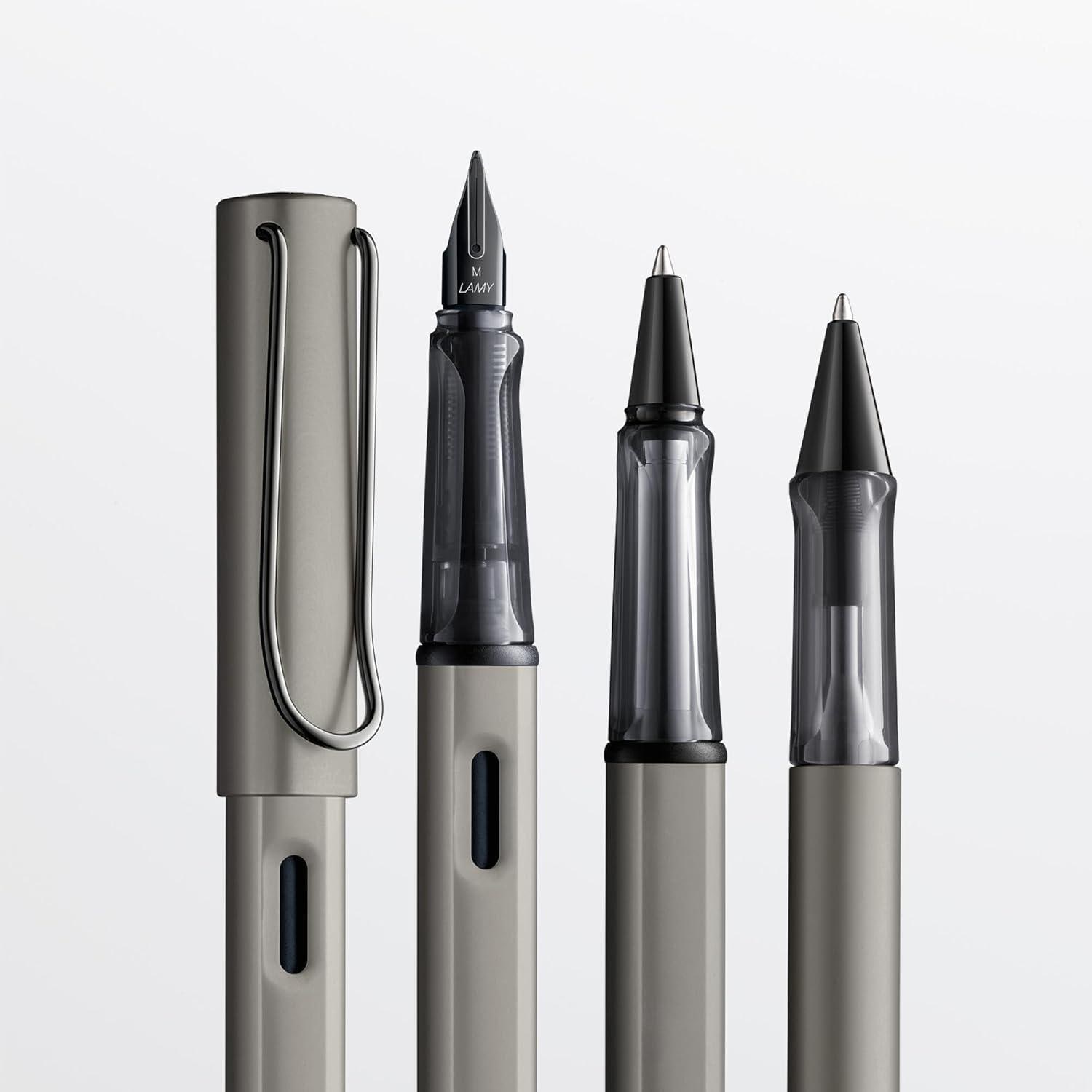 LAMY LX ルテリウム グレー 万年筆、ローラーボールペン、ボールペン