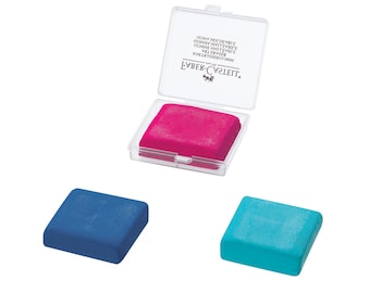 Confezione da 3 gomme da cancellare impastabili di Faber-Castell