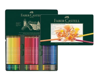 Polychromos Artists' Colour Pencils in Tin 60 Set by Faber-Castell
