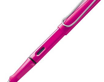 Pluma estilográfica, rollerball y bolígrafo LAMY Safari PINK - fabricada en Alemania