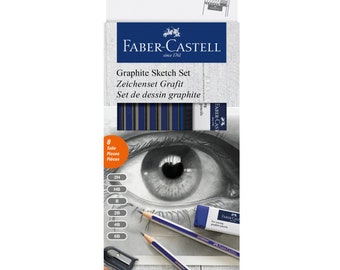 Sketch Set Graphite 6 Pencils by Faber-Castell