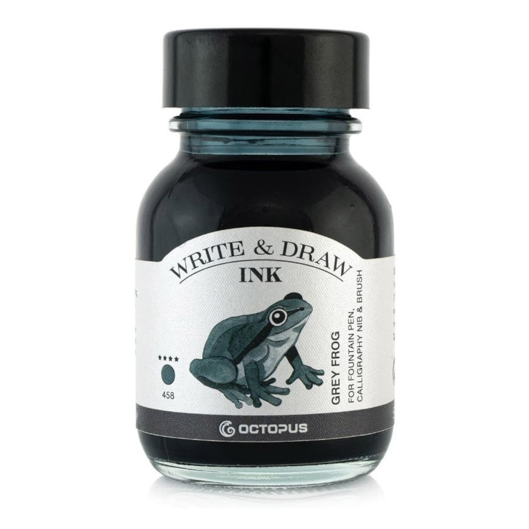 Octopus Write & Draw Ink Bottle 50ml - GREY GROG - Etsy