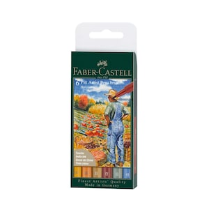 Pitt Artist Pen Harvest - Wallet of 6 by Faber-Castell