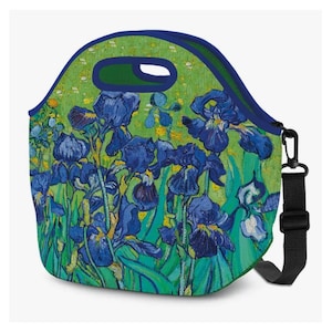  bisibuy Vintage Floral Luxury Lunch Bag Waterproof