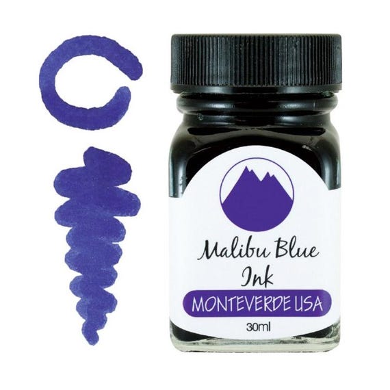 万年筆インク 30 ml ブラックとブルーのシェード コア コレクション