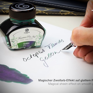 Octopusglans inktgroen met violet fles 30 ml - GOBLIN