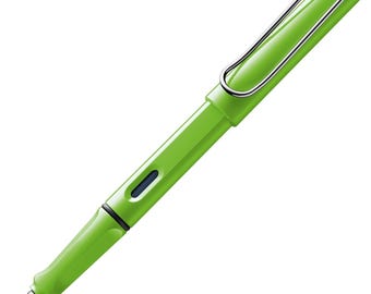 Pluma estilográfica, rollerball y bolígrafo LAMY Safari GREEN - fabricada en Alemania