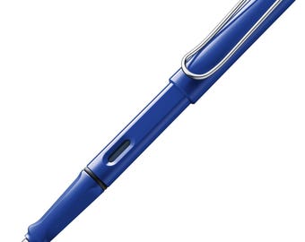 Pluma estilográfica, rollerball y bolígrafo LAMY Safari MARINE BLUE - fabricada en Alemania