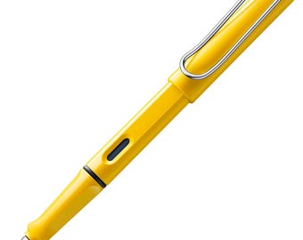 Pluma estilográfica, rollerball y bolígrafo LAMY Safari YELLOW - fabricada en Alemania
