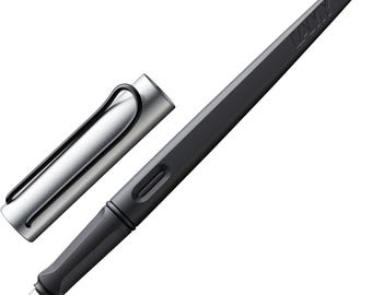 LAMY Joy AL Black with Chrome Cap Fountain Pen 1.1, 1.5 & 1.9 mm Steel Ribbon Nib - made in Germany
