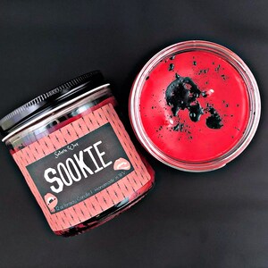 TRUE BLOOD Inspired | SOOKIE Horror Candle | 12 oz. two wicked soy wax | stackhouse black cherry merlot