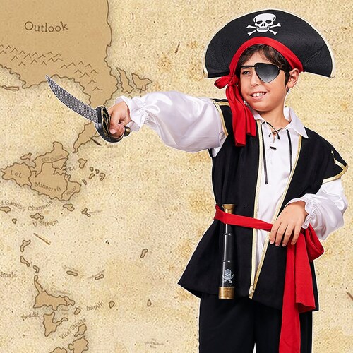 Pirate Costume for Boys / Pirate outfit shops for kids / Halloween costume for boys