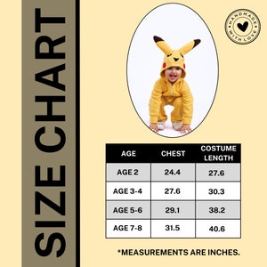 Pikachu Costume for kids / Halloween Party costume for toddler / pikachu onesie for halloween image 6