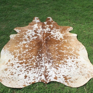 Tappeto in vera pelle di mucca Tappeto in pelle di mucca marrone e bianco Tappeto in pelle di mucca brasiliana Tappeto in pelle di mucca naturale Tappeto in pelle di mucca Tappeto da area