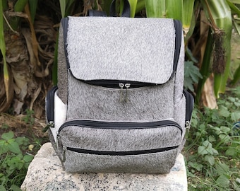 Real Cowhide Bag Cowhide Backpack Bag Genuine Leather Backpack Bag Cowhide Backpack Bag
