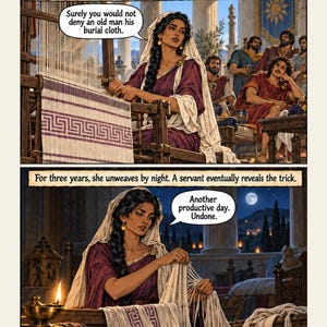 The Odyssey Comic PDF | Homer Epic Adaptation | Digital Download image 6