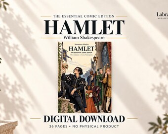 Hamlet-Comic (PDF) | Shakespeare-Tragödie (Adaption) | Digitaler Download