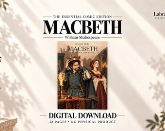 Macbeth-Comic (PDF) | Shakespeare-Tragödie (Adaption) | Digitaler Download