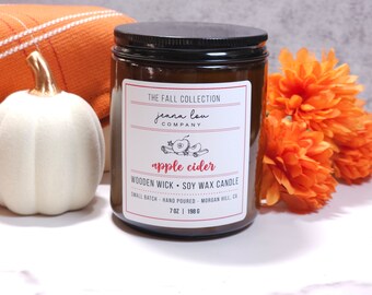 Fall Candle- Apple Cider - 7 oz.
