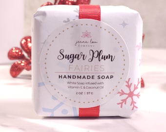 Mini Holiday Soap - Sugar Plum Fairies 2 oz