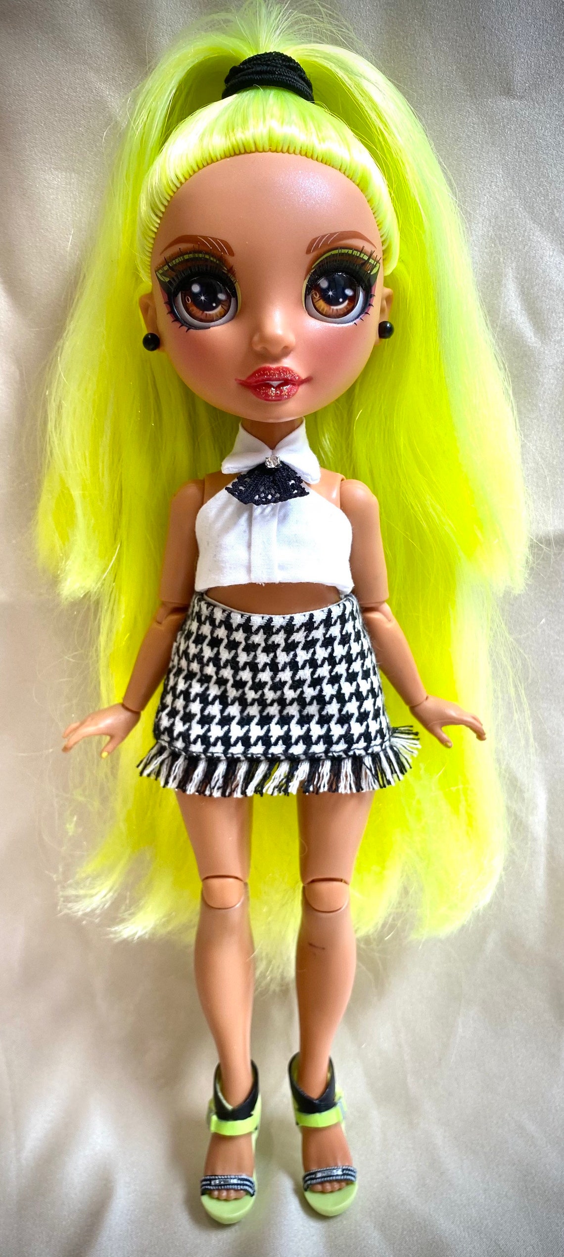 Rainbow High Doll Outfit Skirt Top Set Clothes Mannequin Mad | Etsy