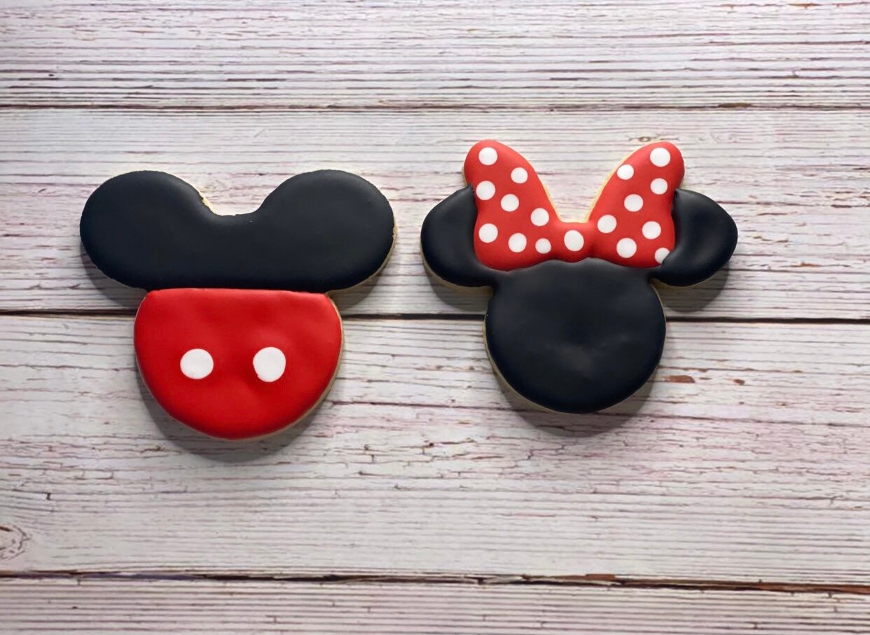 Galletas Minnie Mickey Mouse  Qmonas Galletas personalizadas