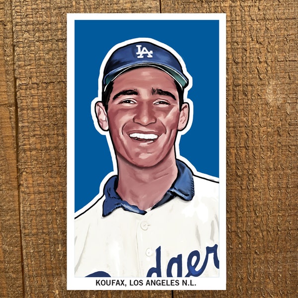 Sandy Koufax Tobacco card