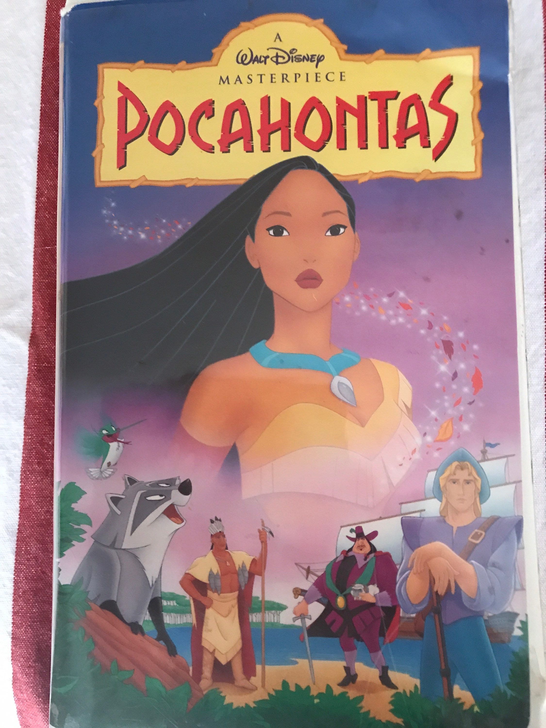 Pocahontas VHS Masterpiece Collection 1996 - Etsy