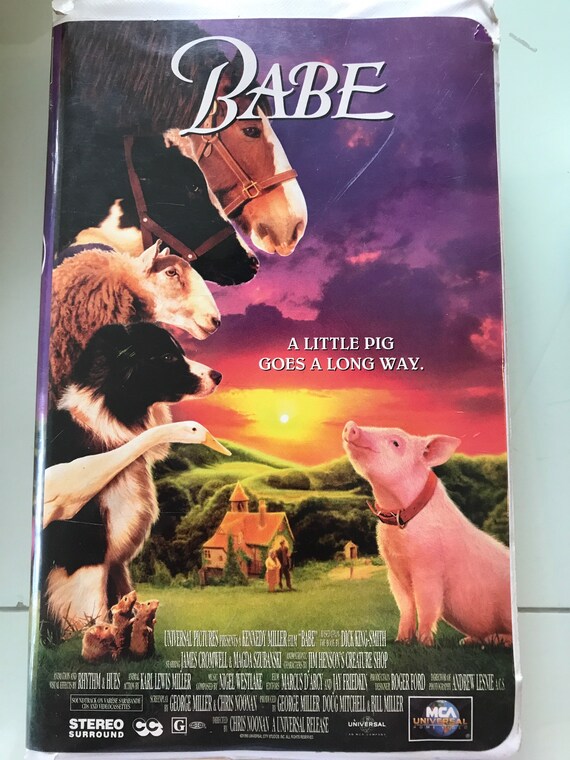 Babe VHS MCA Series Etsy