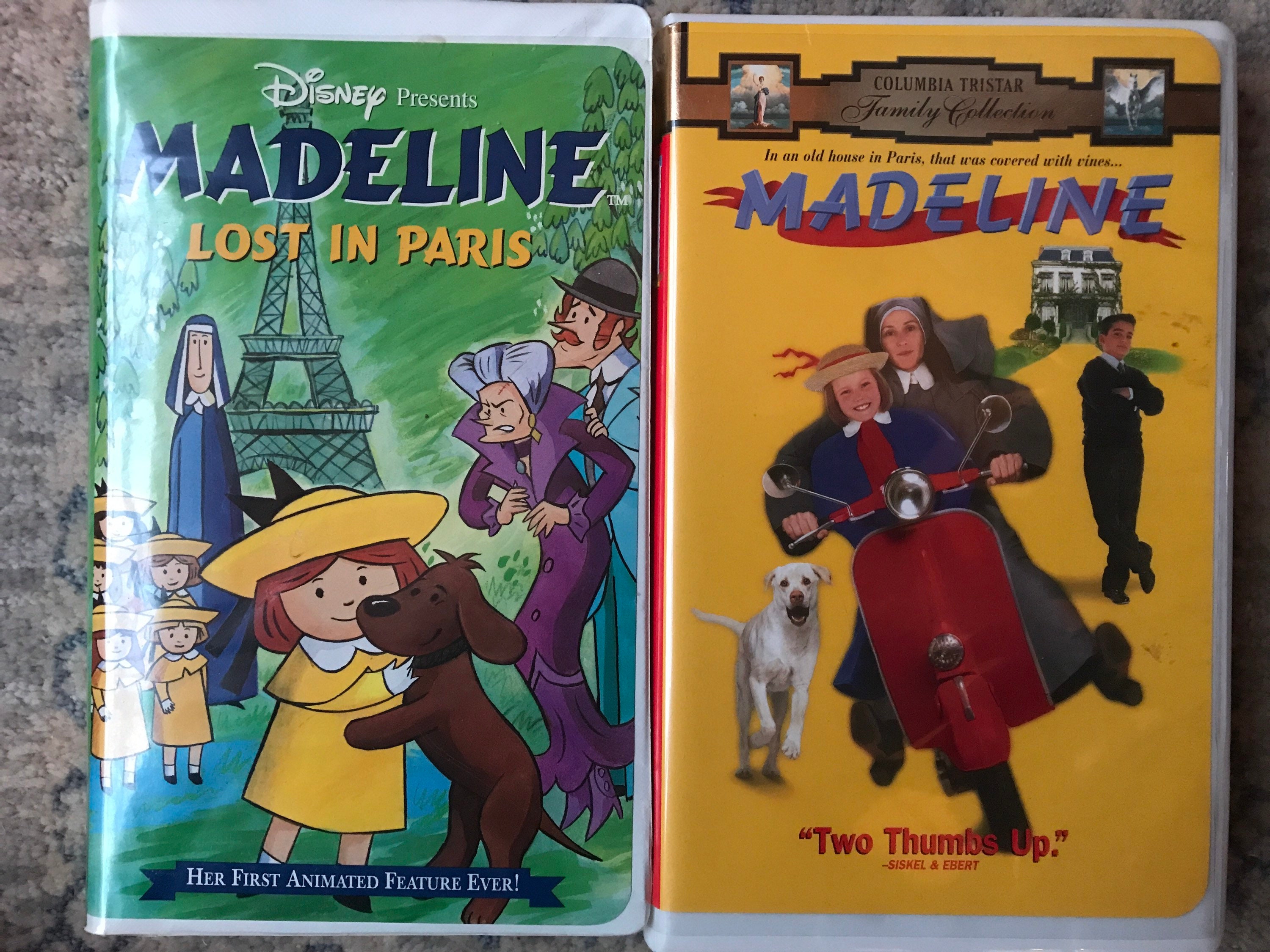 Madeline Lost in Paris & Madeline 2 VHS Tapes - Etsy Madeline Lost in Paris & Madeline 2 VHS Tapes - Etsy