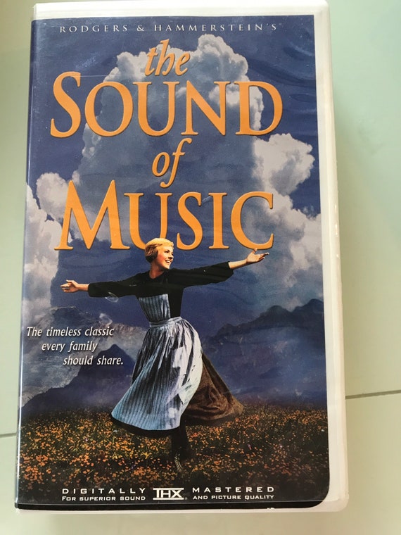 The Sound of Music VHS Tape Etsy