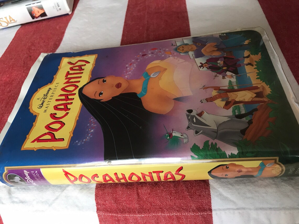 Pocahontas VHS, Masterpiece Collection 1996 Etsy