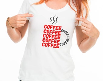 Coffee Lover Unisex Tee, Shirt Women, Coffee Lover, Gift for coffee lover, Shirt funny coffee, gift coworker, gift ideas, office gifts
