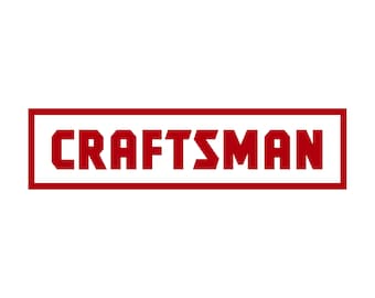 Craftsman Tools Sticker 6" Large Tool Box Decal Car bumper Window Made in USA