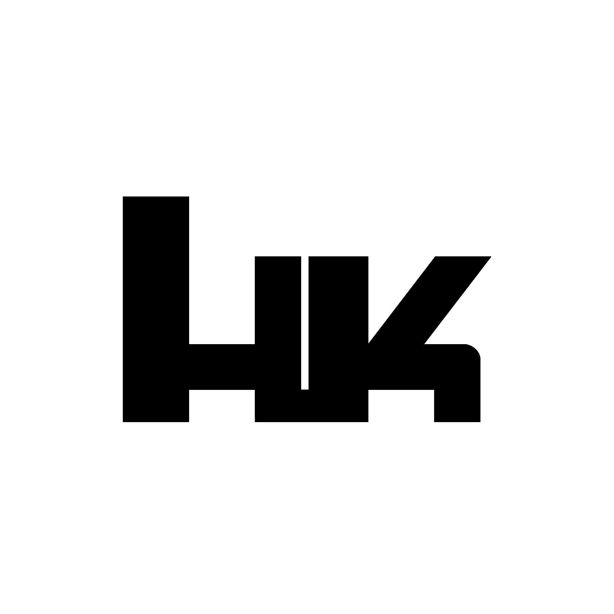 HK Logo Vinyl Die-cut Decal | Heckler & Koch | Window/bumper