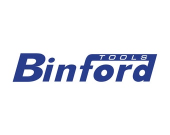 Binford Tools Logo Vinyl Die-Cut Decal | Home Improvement Construction Contractor Toolbox chest DIY | Made in USA | Window/Bumper Sticker