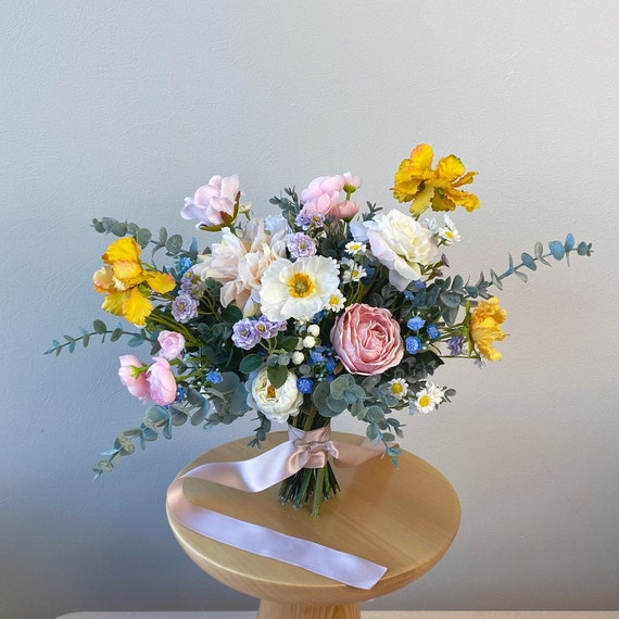 Summer Artificial Daisy Flowers Silk Bouquet Fake Flower DIY