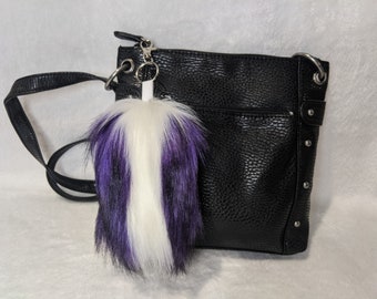 Mini Fake Fur Tail Keychains