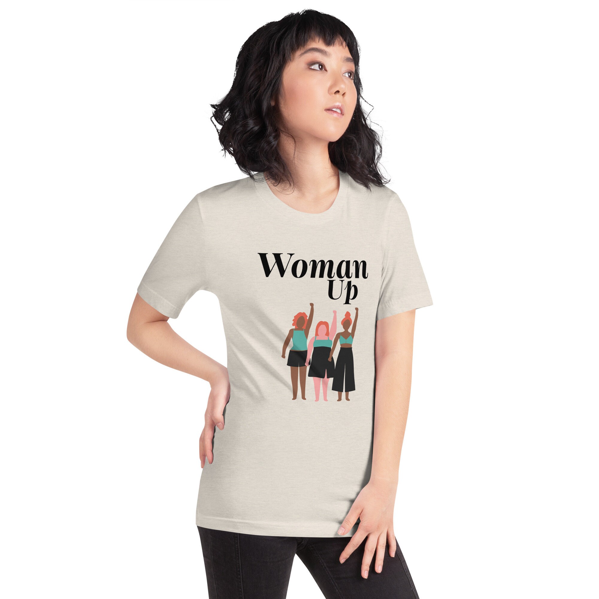 Discover Woman Up Shirt, Woman Up T Shirt, Feminist Shirt, Perfect gift for her, gift for best friend, Empower her, Inspirational Shirt, Strong Women