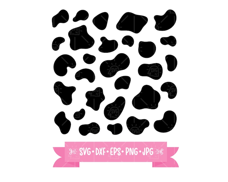 Download Cow Print Svg Black And White Cow Print Animal Skin Print Digital File For Circut Cow Pattern Svg Cow Spots Art Collectibles Drawing Illustration Privius Com